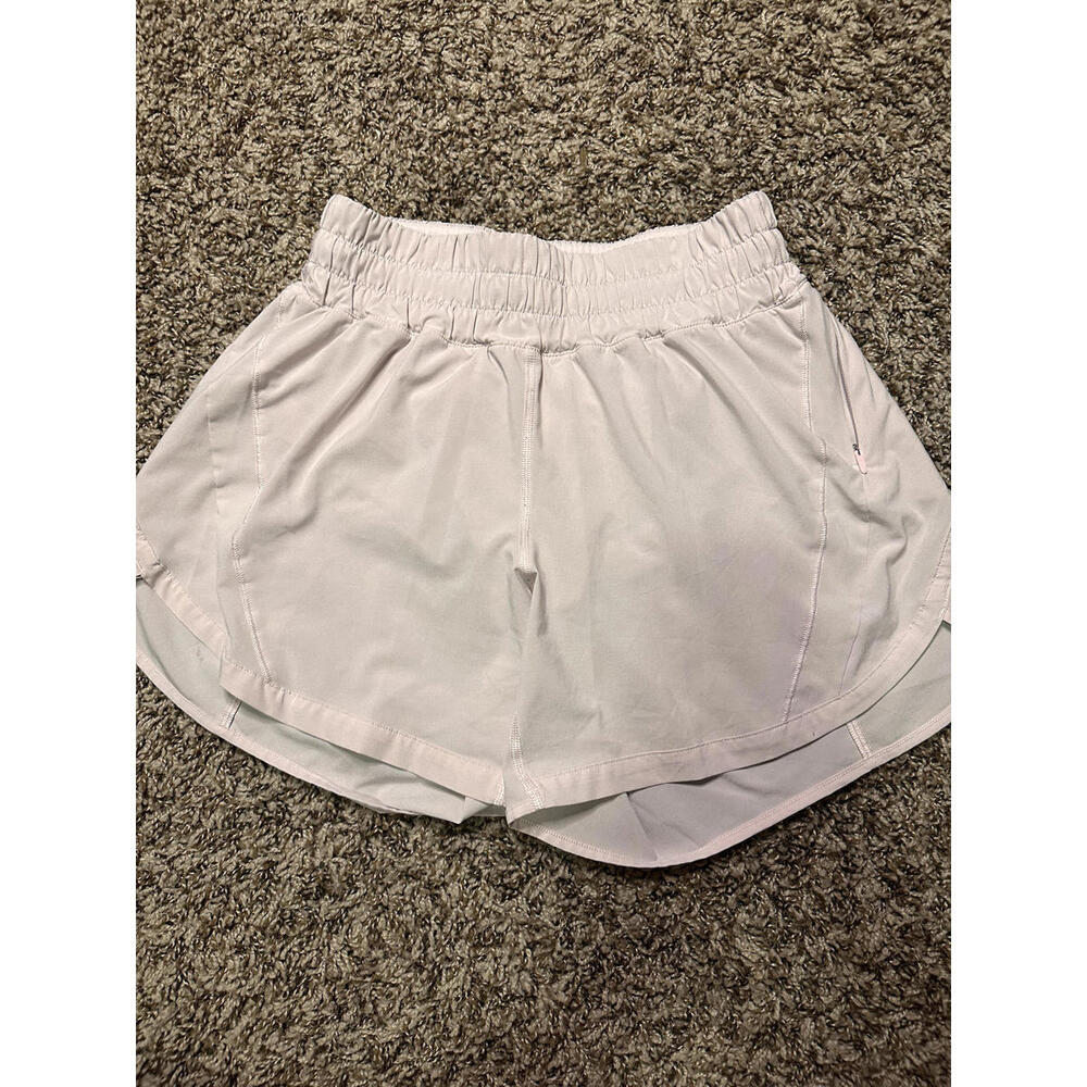 Women's Light Pink Lululemon Shorts Size 6